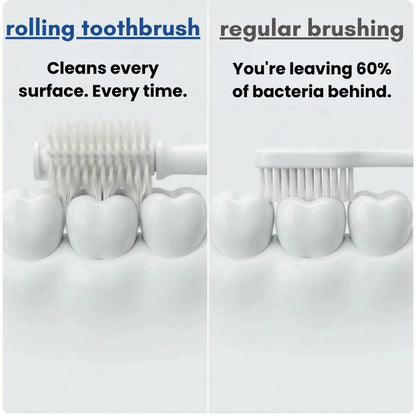 3 in 1 Rolling Floss Toothbrush