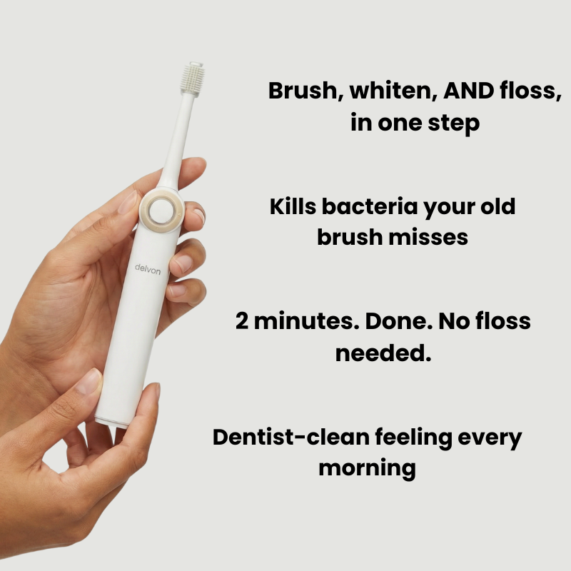 3 in 1 Rolling Floss Toothbrush