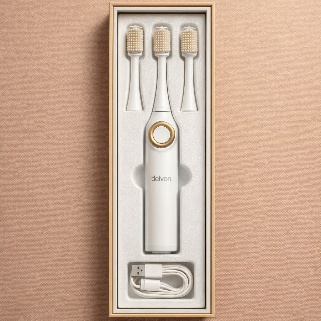 3 in 1 Rolling Floss Toothbrush